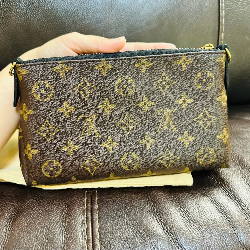 Louis Vuitton Pochette Pallas Monogram Noir